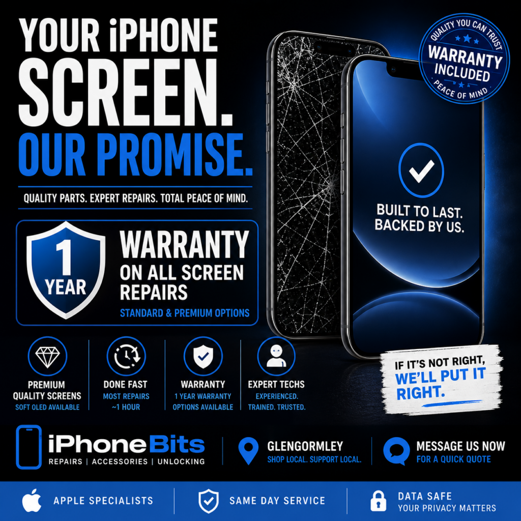 screen and battery warranty belfast